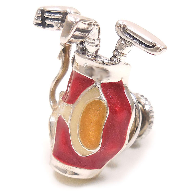 サツルノ:シルバーピンブローチ SPNI-241 RED ¥15,000(税抜) シルバー925